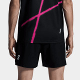 ON Court Men's 5-Inch Tennis Shorts - Black