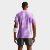 Nike Court Slam Men's Dri-FIT ADV Tennis Top - Violet Mist/Bright Violet/Black