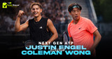 Next Gen ATP Justin Engel Defeats Coleman Wong