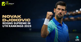 Novak Djokovic Reigns Supreme in UTR Rankings 2023