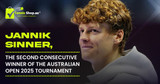 Jannik Sinner, the second consecutive winner of the Australian Open 2025 tournament in the Men’s singles category - news