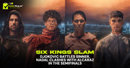 Six Kings Slam: Djokovic Battles Sinner, Nadal Clashes with Alcaraz in The Semifinals
