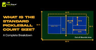 Pickleball court dimensions and size guide