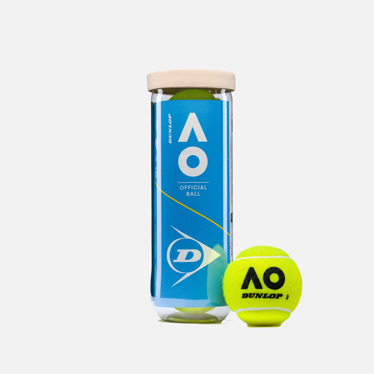 Dunlop Australian Open Tennis Ball - Pack Of 3