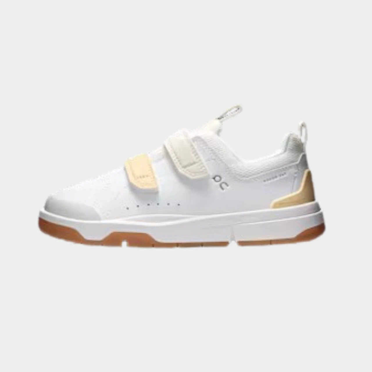 ON The ROGER Kids Tennis Shoes - White/ Blonde