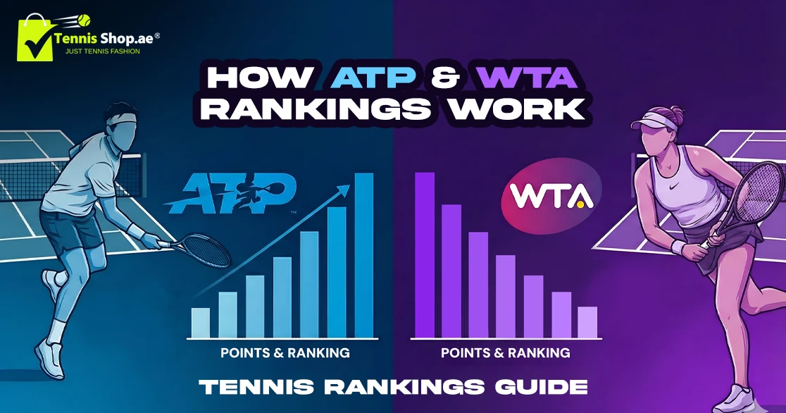 How the ATP and WTA Rankings Work ATP and WTA tennis ranking systems explained, including ranking points, tournament results, and professional tennis standings