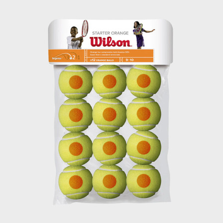 WILSON Starter Game Tennis Ball Pack of 12
