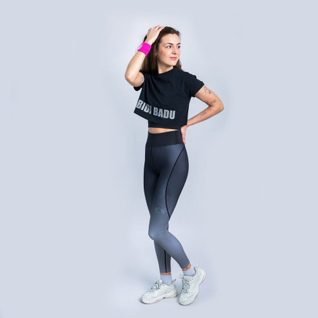 Bidi Badu Abdominis Crop Move Women's Tee Bidi Badu Abdominis Crop Move Women's Tee
