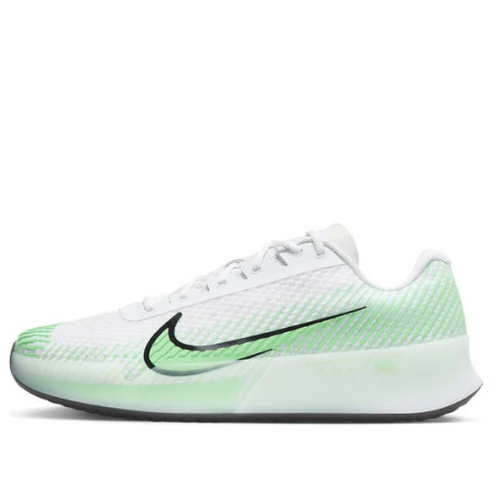 NikeCourt Air Zoom Vapor 11 Men's Hard Court Tennis Shoes White/Poison Green/Black