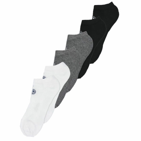 Bidi Badu No Party No Show Move Socks Pack of 6 black