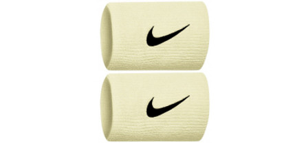 Nike Premier Doublewide Tennis Wristband -Alabaster/Black Nike Premier Doublewide Tennis Wristband -Alabaster/Black