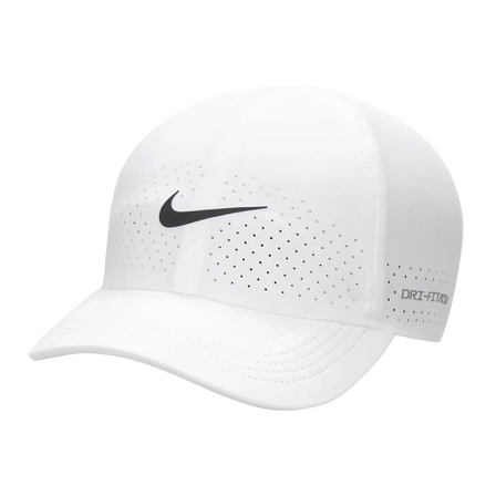 Nike Dri-Fit ADV Club Unstructured Tennis Cap White & Black