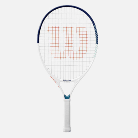 Wilson Roland-Garros Junior Elite 21 racquet - White/Navy Wilson Roland-Garros Junior Elite 21 racquet - White/Navy
