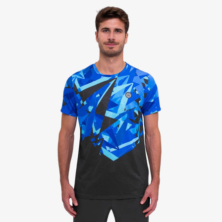 Bidi Badu Men's Spike Tennis T-Shirt - Dark Grey/Blue Bidi Badu Men's Spike Tennis T-Shirt - Dark Grey/Blue