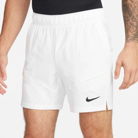Nike Court 7 inch Advantage Men's Tennis Short - White Nike Court 7 inch Advantage Men's Tennis Short - White