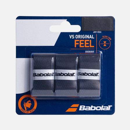 Babolat VS Original X3 Tennis Overgrip - Black Babolat VS Original X3 Tennis Overgrip - Black