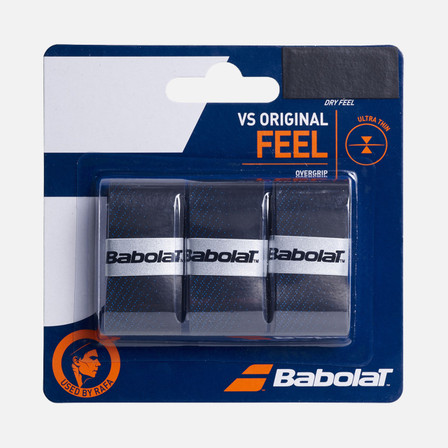 Babolat VS Original X3 Tennis Overgrip - Black Babolat VS Original X3 Tennis Overgrip - Black