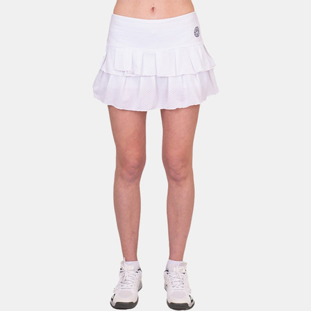 Bidi Badu Crew Pleated Women's Tennis Skort - White Bidi Badu Crew Pleated Women's Tennis Skort - White