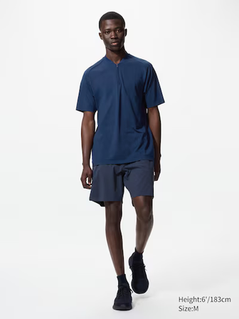 Uniqlo Roger Federer Dry-EX Polo Shirt - Navy Uniqlo Roger Federer Dry-EX Polo Shirt - Navy