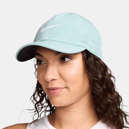 Nike Dri-FIT ADV Club Unstructured Tennis Cap - Cannon/(White)