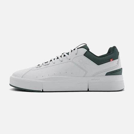 ON The ROGER Youth Tennis Shoes - White | Olive ON The ROGER Youth Tennis Shoes - White | Olive
