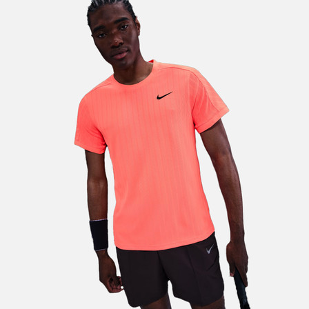 NikeCourt Slam Men's Dri-FIT ADV Tennis Top - Bright Mango NikeCourt Slam Men's Dri-FIT ADV Tennis Top - Bright Mango