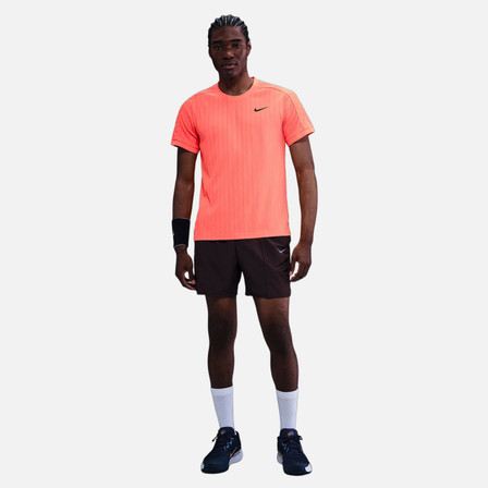 NikeCourt Slam Men's Dri-FIT ADV Tennis Top - Bright Mango NikeCourt Slam Men's Dri-FIT ADV Tennis Top - Bright Mango