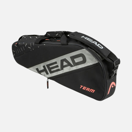 Head Team 3 Racket Tennis Bag - Black/Ceramic