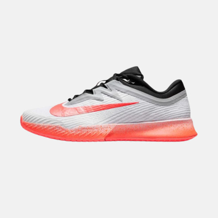 Nike Vapor Pro 3 HC Men's Tennis Shoe - White/Wolf Grey/Hot Lava