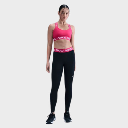 Nike Pro 365 Women's Leggings - Black/Rush Pink/White
