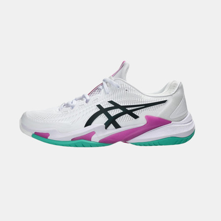 Asics Court FF 3 Men Tennis Shoes - White/ Digital Sakura