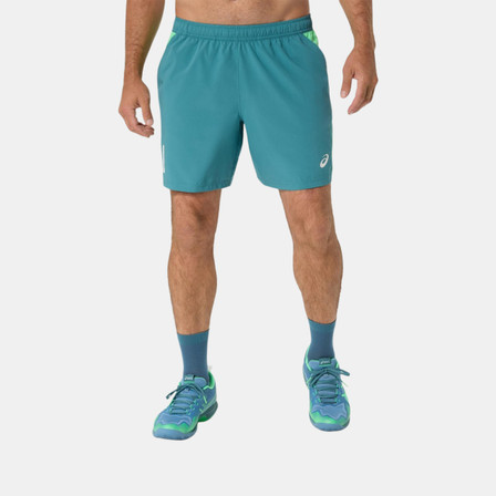 Asics Padel Court 7In Men Short - Misty Pine/ Vital Green
