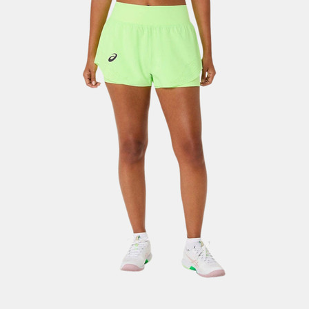 Asics Match Laser Cut Women Short - Illuminate Green