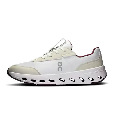 ON The Roger Wildcard Men's Shoes - Ivory/ Maroon