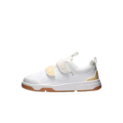 ON The ROGER Kids Tennis Shoes - White/ Blonde