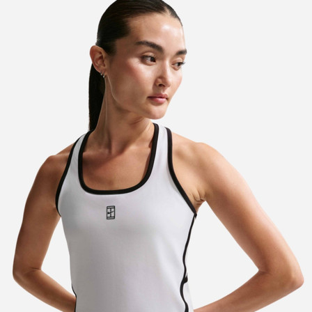 Nike Advantage Women's Tank Top - White/ Black
