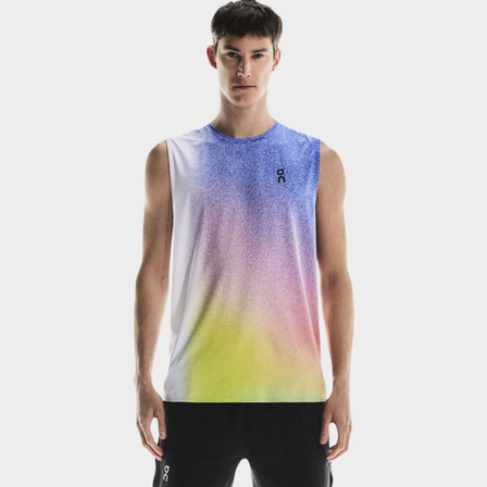 ON Court Men's Tennis Tank - White/Indigo