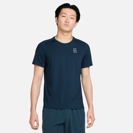 Nike Court Advantage Men's Dri-FIT Tennis Top - Armoury Navy/White
