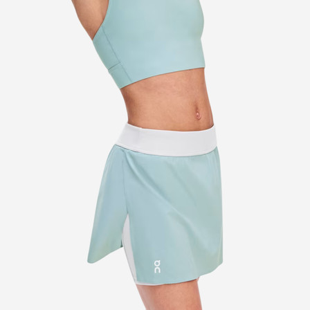 On Women's Court Tennis Split Skirt - Brook