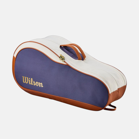 Wilson Heritage V2 6 Racket Tennis Bag - Brown