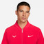 Nike Dri-FIT Rafa Men's Tennis Jacket FIRE RED/(WHITE) logo