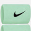 Nike Premier Doublewide Tennis Wristband- Barely Green/Black