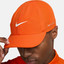 Nike Dri-Fit Club Cap - Safety Orange/White