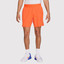 NikeCourt Dri-Fit Advantage 6" Men's Tennis Shorts - Safety Orange/Safety Orange/Black
