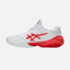 Asics Court FF 3 Novak Men's Tennis Shoes - White/ElectricRed
