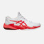 Asics Court FF 3 Novak Men's Tennis Shoes - White/ElectricRed