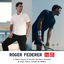Uniqlo Roger Federer AIRism Cotton Pique Polo - White