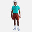 NikeCourt Slam Men's Dri-FIT ADV Tennis Polo -  Dusty Cactus/White