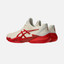 Asics Court FF 3 Novak Men's Tennis Shoes - Cream/Classic Red