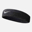 Nike Swoosh Headband - Black /White